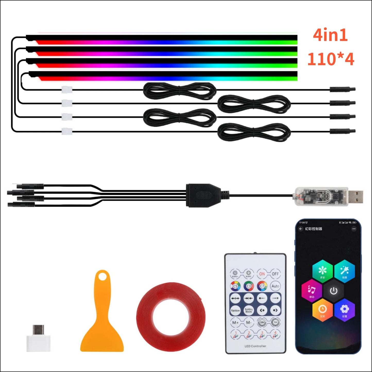 LED Stripes Innenbeleuchtung