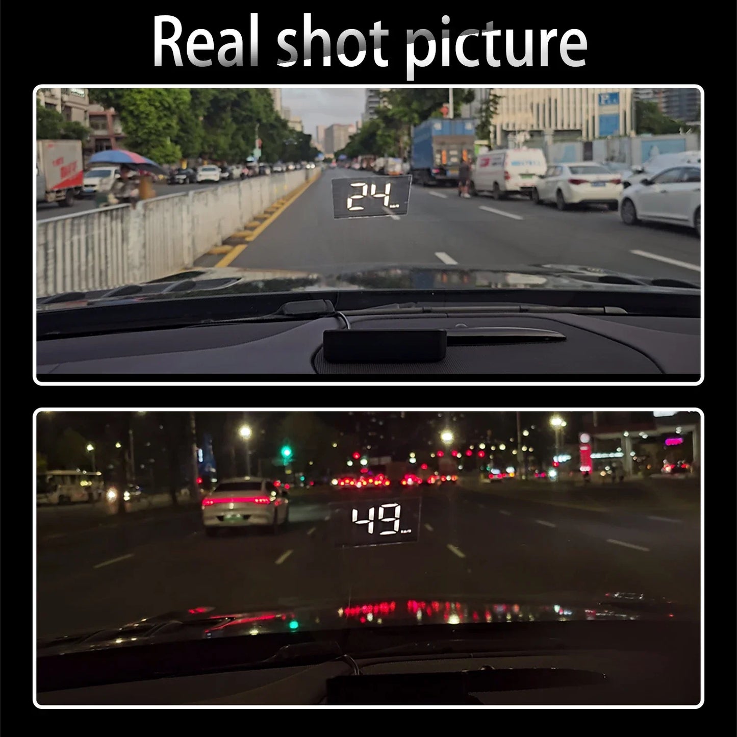 Head Up Display mit KM/H Anzeige