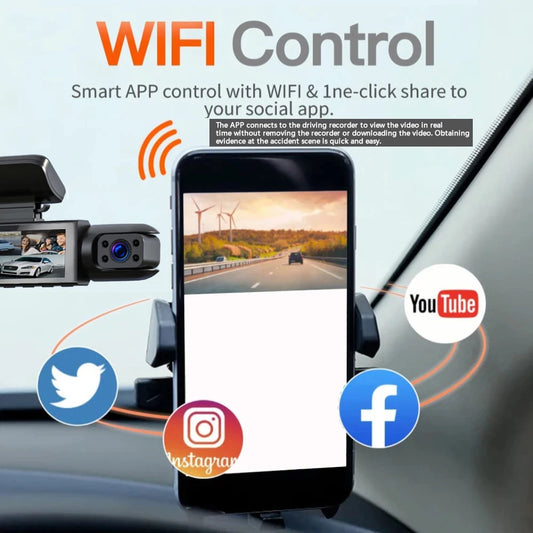Dual Dashcam für Autos/Nachtsicht
