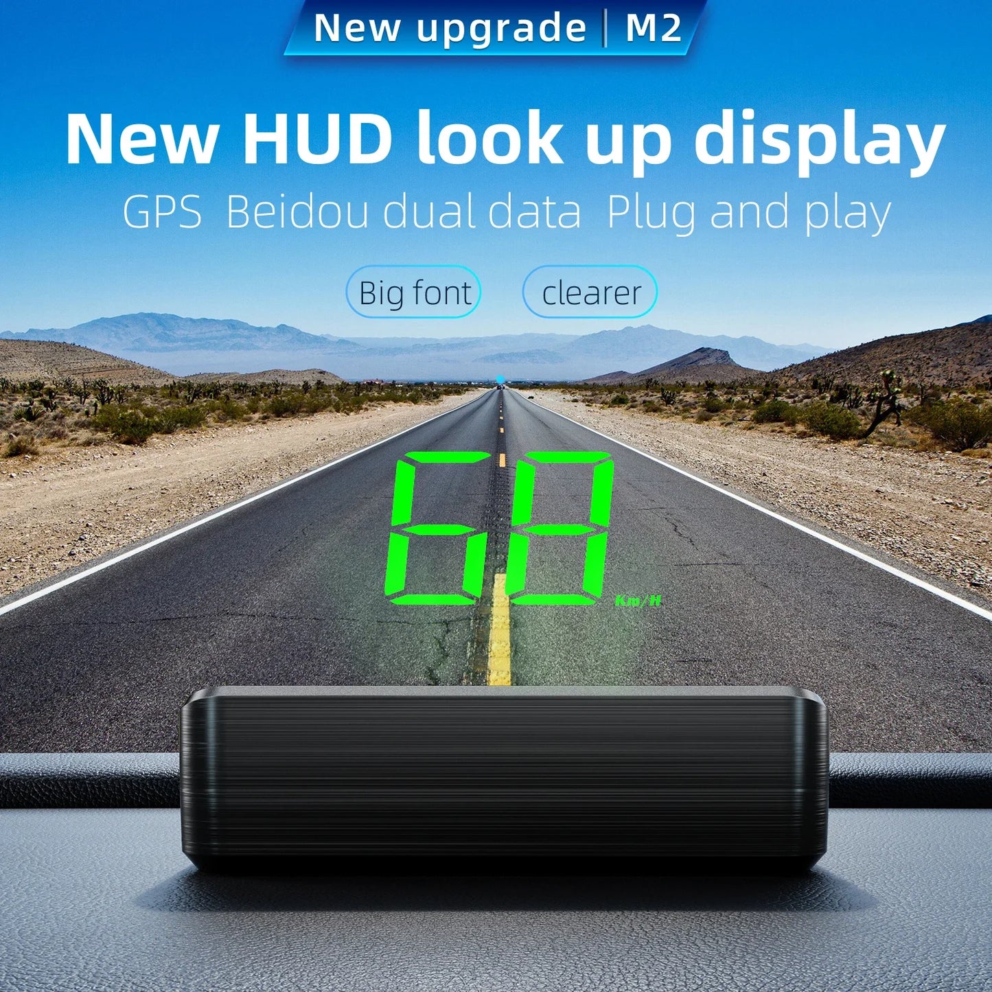 Head Up Display mit KM/H Anzeige